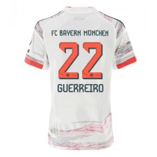 Bayern Munich Raphael Guerreiro #22 Bortedrakt Kvinner 2025-26 Kortermet
